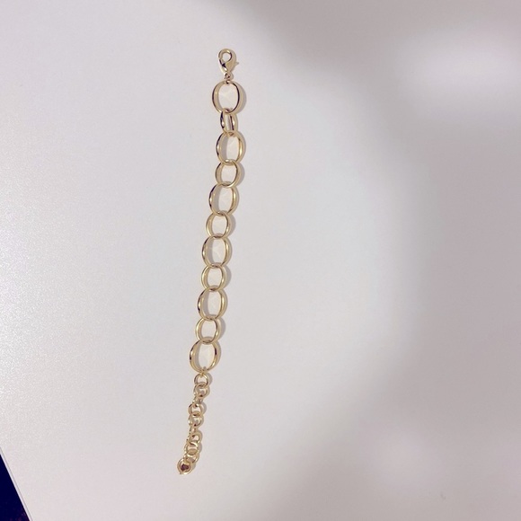 New 14k gold plated brass bracelet. - Picture 3 of 6